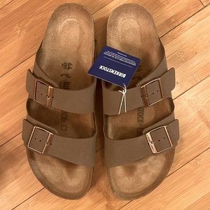 New Birkenstock Mocca Mens 11 44 Unisex Sandals Shoes Narrow Fit BOX Included